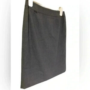 Calvin Klein Women’s Lined Mini Skirt Grey Sz. 6 (Blazer sep. listing)